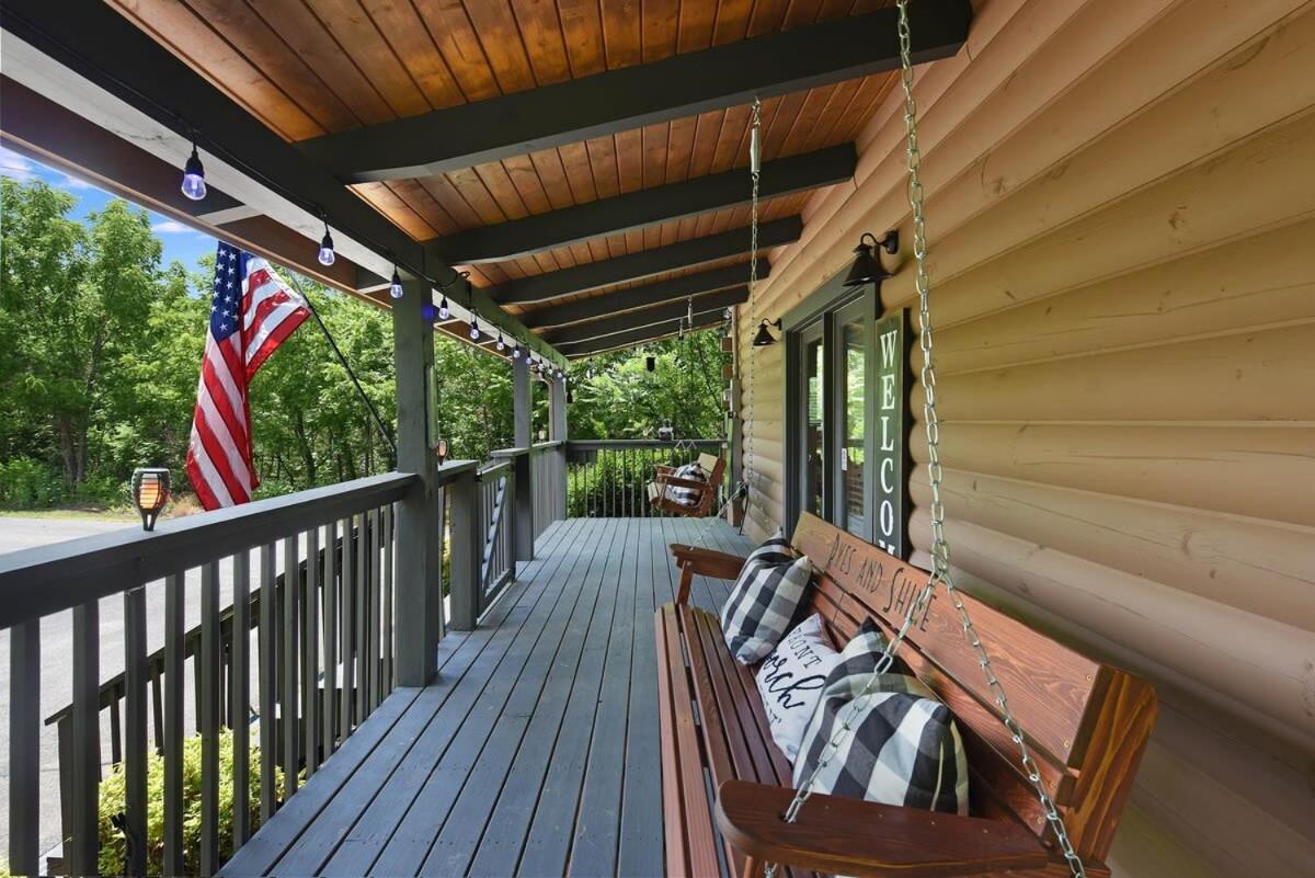 Ryes And Shine Bootlegger'S Cabin! Hot Tub* Pool* Arcade* Billiards *Ev * Pet Friendly セバービル エクステリア 写真